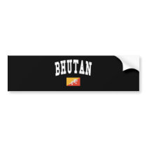 BHUTAN BUMPER STICKER