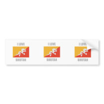 Bhutan Bumper Sticker