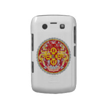 Bhutan Coat Of Arms Blackberry Cases