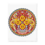Bhutan Coat of arms BT Post Card