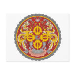 Bhutan Coat of arms BT Postcards