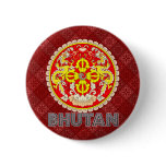 Bhutan Coat of Arms Pins