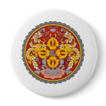 Bhutan Coat of Arms Pins