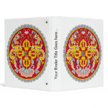 Bhutan Coat of Arms detail binders