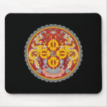 Bhutan Coat of Arms mousepads