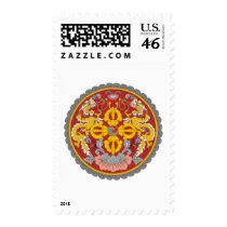 Bhutan coat of arms postage
