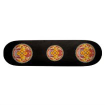 Bhutan Coat of Arms Skate Board