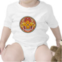 Bhutan coat of arms t-shirts