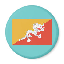 Bhutan dragon magnets