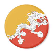 Bhutan dragon magnets