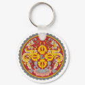 Bhutan Emblem Keychain