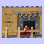 bhutan faces 2014 calendars