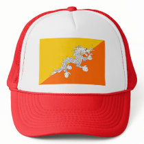 Bhutan Flag Hats