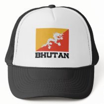 Bhutan Flag Hats