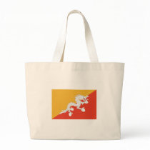 Bhutan FLAG International Tote Bags