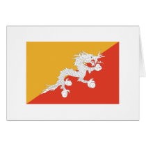 Bhutan FLAG International Card