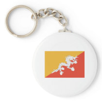 Bhutan FLAG International Keychain