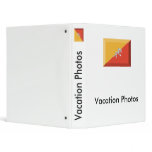Bhutan Flag Jewel Vinyl Binders