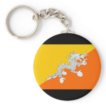 Bhutan Flag Keychains