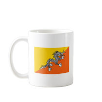 Bhutan Flag Mug