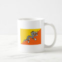 Bhutan Flag Mug by FlagTshirts Bhutan Flag Mug