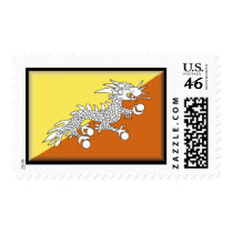Bhutan Flag Postage