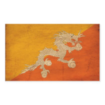 Bhutan Flag Stickers
