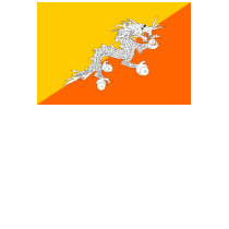 Bhutan Flag t-shirts by coolcountry Bhutan Flag t-shirts