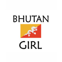 BHUTAN GIRL t-shirts by flagshirt BHUTAN GIRL t-shirts