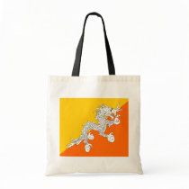 Bhutan High quality Flag Tote Bag