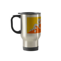 Bhutan High quality Flag Mug
