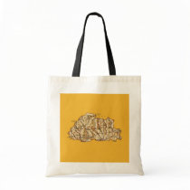 Bhutan Map Bag