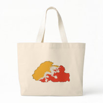 Bhutan map BT Bag