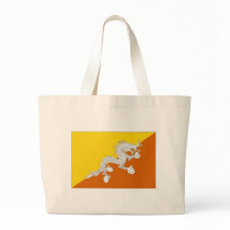 Bhutan National Flag Canvas Bags