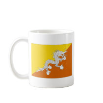 Bhutan National Flag Mugs