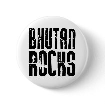 Bhutan Rocks Pinback Button