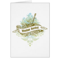 Bhutan Rocks Card