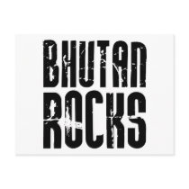 Bhutan Rocks Post Card