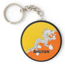 Bhutan Roundel quality Flag Keychains