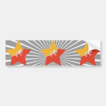 Bhutan Star Bumper Stickers