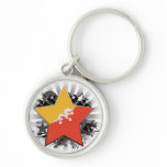 Bhutan Star Key Chain