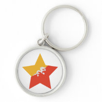 Bhutan Star Keychains