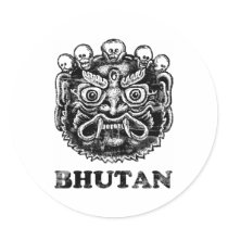 Bhutan Sticker