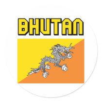 Bhutan Sticker