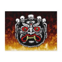 Bhutanese Demon Postcards