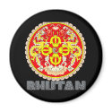 Bhutanese Emblem magnets