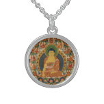 Bhutanese painted complete mandala necklaces