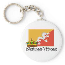 Bhutanese Princess Keychain