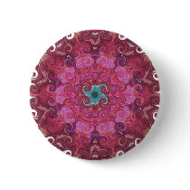 Bhuvaneshwari Yantra Mandala Button