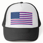 Bi American Trucker Hat